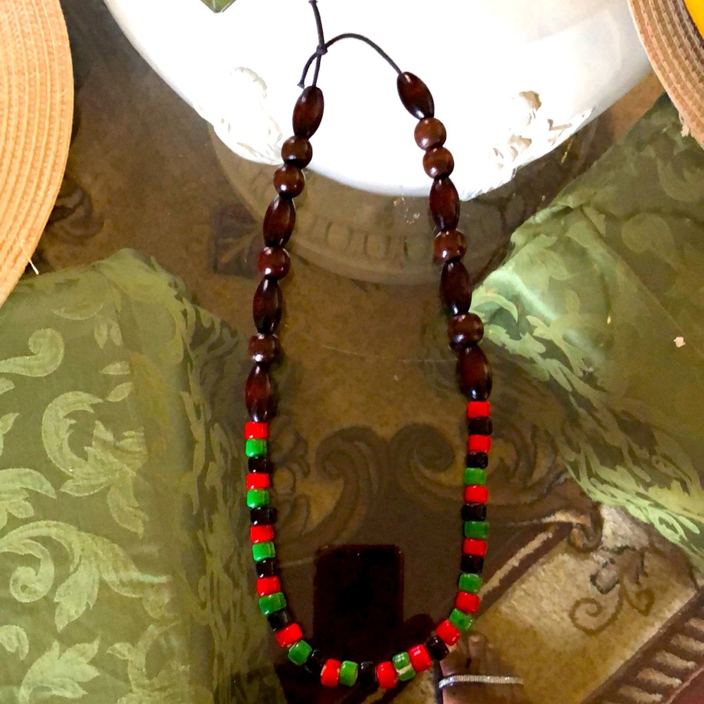 Beaded necklace for men